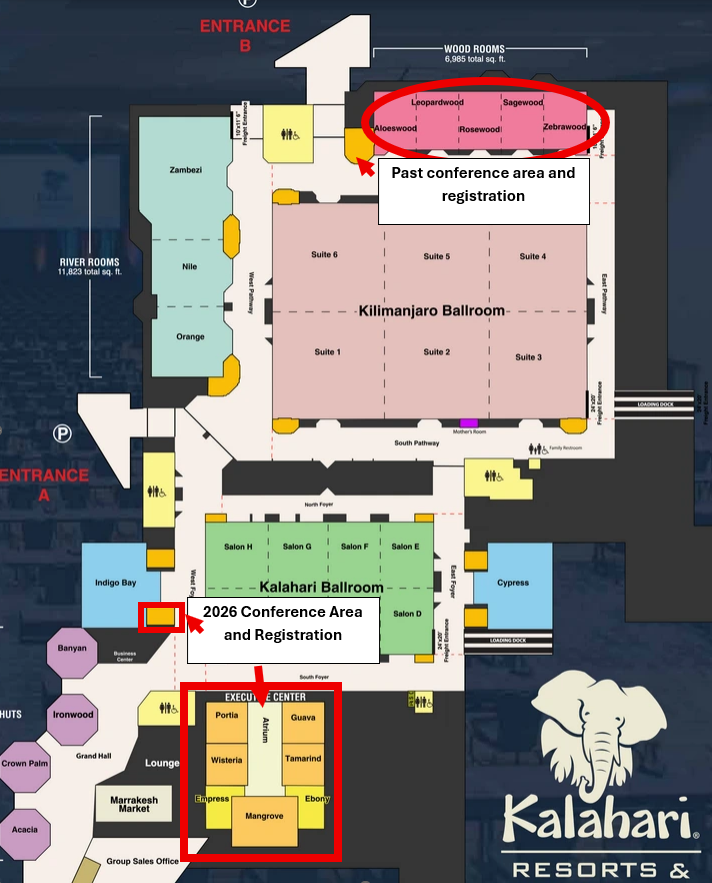 Directions to Conference Area